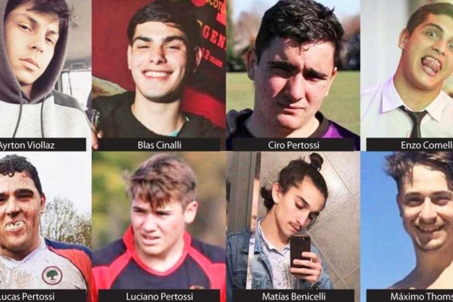 Los ocho acusados del asesinato